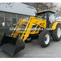 CE approved 65 hp QLN654 tractor with front end loader